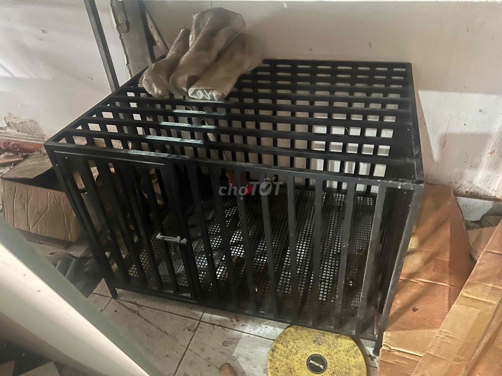 Lồng thú cưng Sắt sơn tĩnh điện 800x600 cao 560mm. Mua bán Phụ kiện, Thức ăn, Dịch vụ tại Quận Tân Phú Tp Hồ Chí Minh được đăng bởi Kho Nội Thất Sài Gòn hình 1