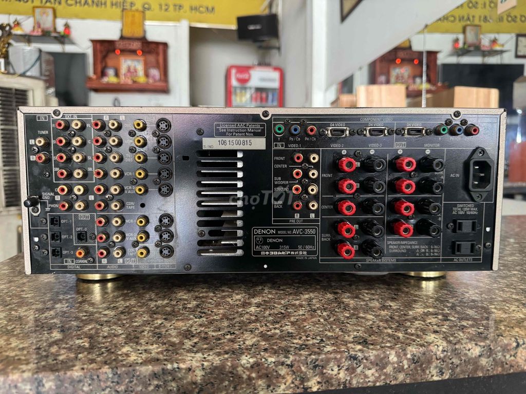◇DENON AVC-3550 AV SURROUND AMPLIFIER AVサラウンドアンプ◇