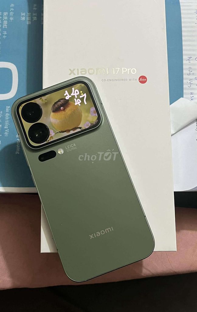 Xiaomi 17 Pro Xanh lá Đã sử dụng. Mua bán Điện thoại tại Huyện Hòa Vang Đà Nẵng được đăng bởi Ntt hình 1