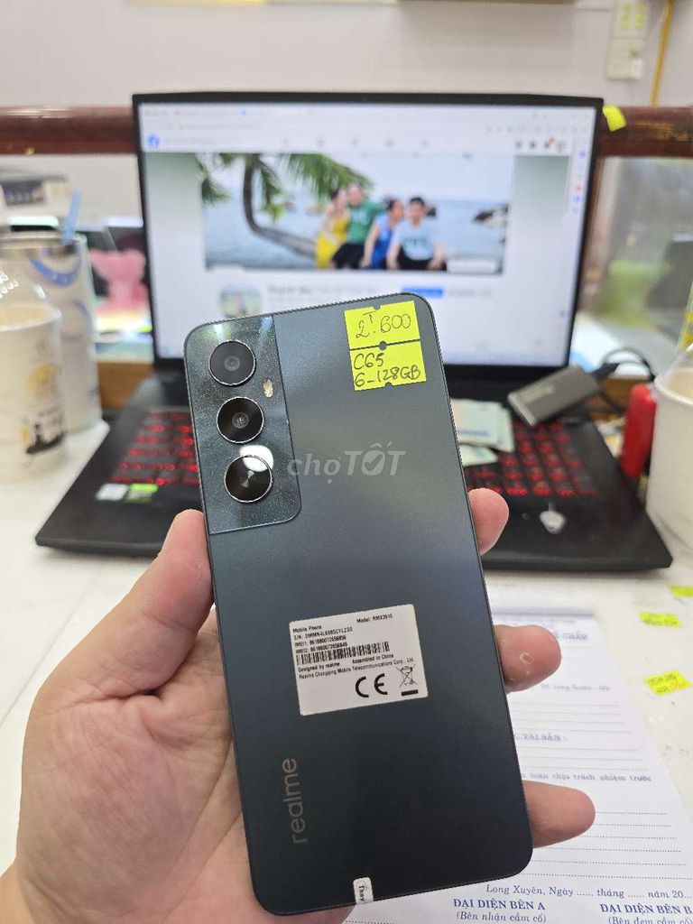 Realme C65. Mua bán Điện thoại tại Thành phố Long Xuyên An Giang được đăng bởi Facebook Cầm Đồ Thúy Vân hình 1