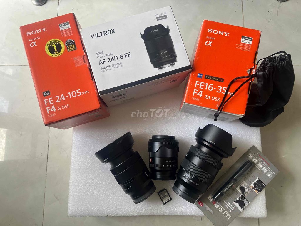 sony :24-105f4 :16-35và24 vtrox. Mua bán Máy ảnh, Máy quay tại Quận Bình Tân Tp Hồ Chí Minh được đăng bởi gia tùng hình 1