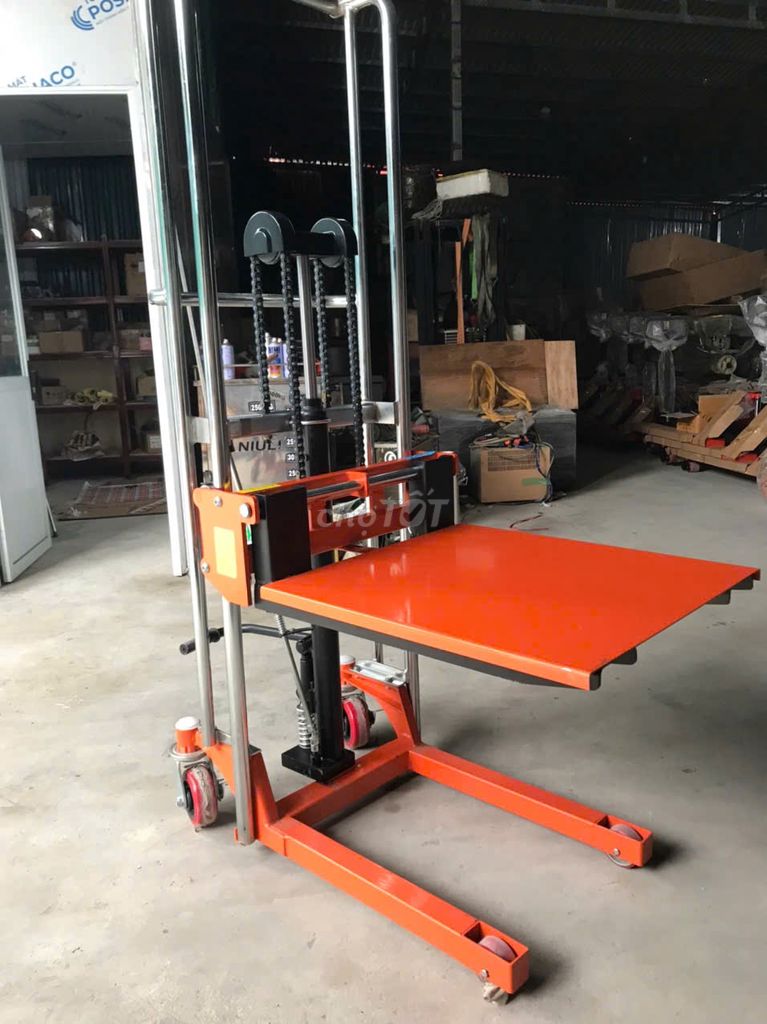 THANH LÝ GẤP XE NÂNG CAO MINI 400KG CHÍNH HÃNG. Mua bán Đồ chuyên dụng, Giống nuôi trồng tại Thành phố Thái Nguyên Thái Nguyên được đăng bởi xenangcongnghiep hình 1