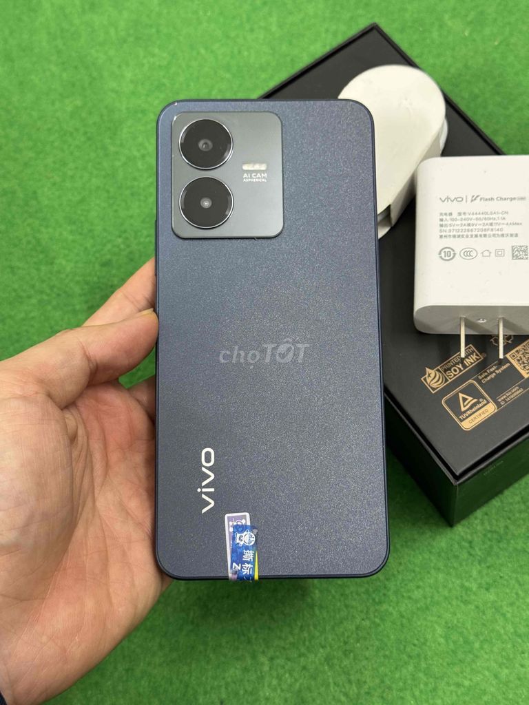 Vivo Y22s 6/128 QUỐC TẾ đủ pk TRẢ GÓP - COD