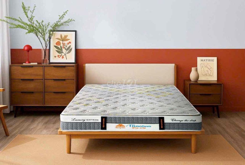 Nệm lò xo Kim Cương Titanium 1m6x2m. Mua bán Giường, chăn ga gối nệm tại Thành phố Cao Lãnh Đồng Tháp được đăng bởi Nệm Giá Kho Cao Lãnh hình 1