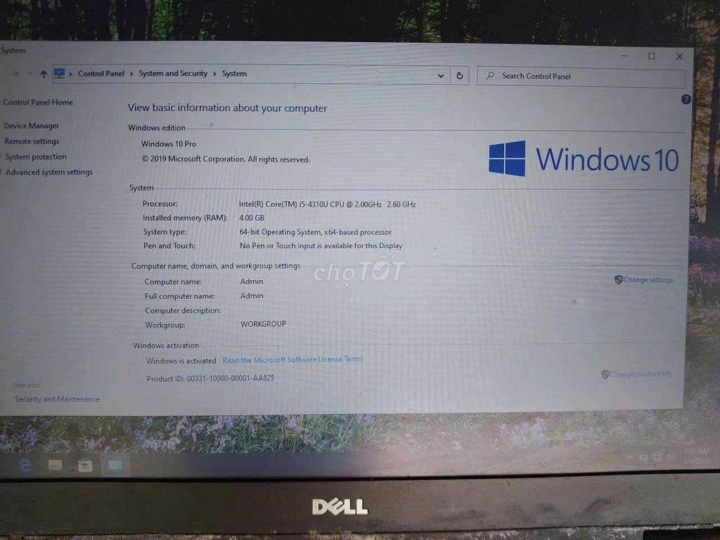 Dell Latitude 7240 i5-4310u 12.5 inch 4GB/128GB. Mua bán Laptop tại Huyện Hòa Vang Đà Nẵng được đăng bởi Phụng hình 1