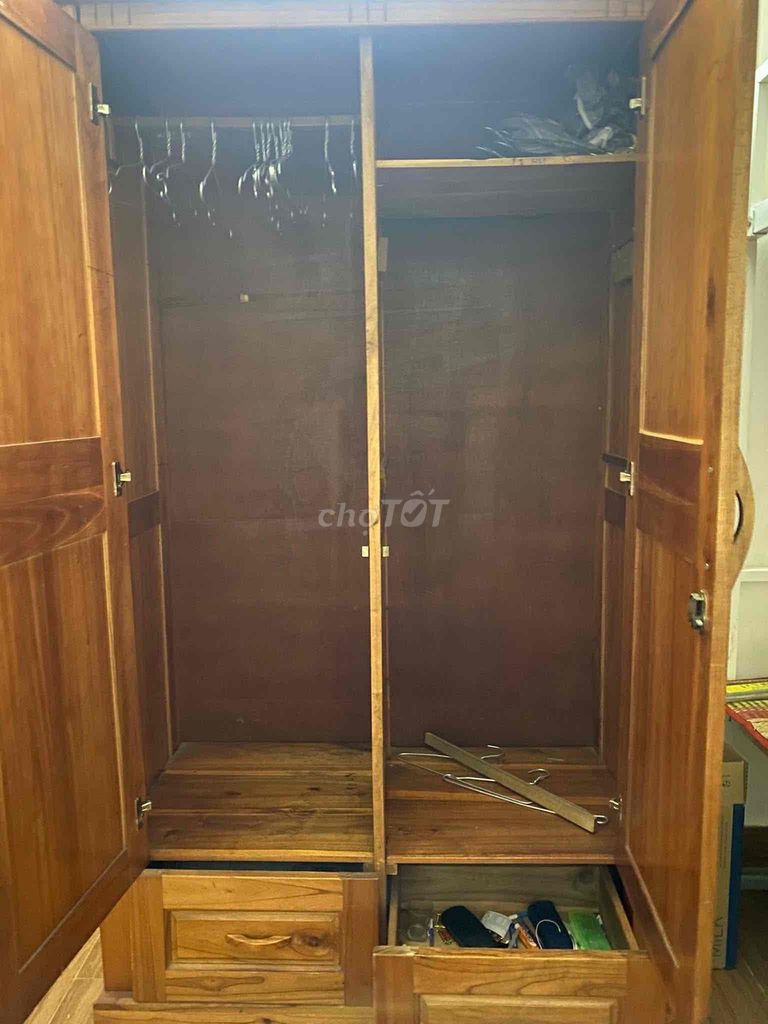 Tủ quần áo gỗ sồi , bao ship lắp. Mua bán Tủ, kệ gia đình tại Huyện Bình Chánh Tp Hồ Chí Minh được đăng bởi Tuấn hình 1