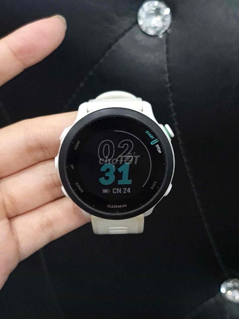 ⌚ Garmin Forerunner 55 42mm Màu trắng máy đẹp