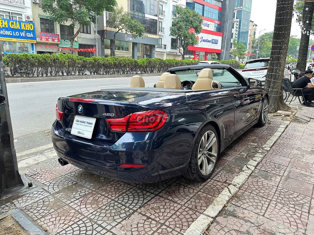 BMW 420i 4V11 mui trần model 2019. Mua bán Ô tô tại Quận Long Biên Hà Nội được đăng bởi AUTO TÂN HƯNG THỊNH hình 5