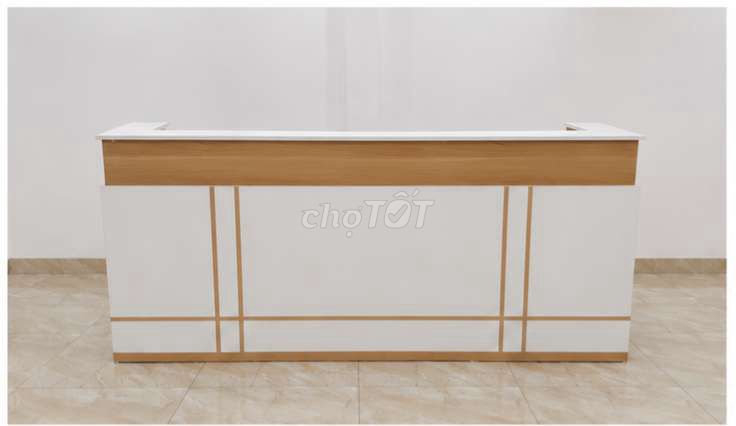 Thanh lý quầy lễ tân gỗ màu trắng. Mua bán Đồ dùng văn phòng tại Huyện Hóc Môn Tp Hồ Chí Minh được đăng bởi Tài Nguyễn hình 1