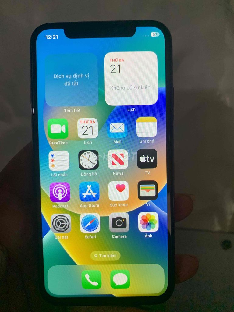 Apple iPhone X qte 64gb .iOS 16.7.16. Mua bán Điện thoại tại Quận Hoàng Mai Hà Nội được đăng bởi phạm duy hình 1