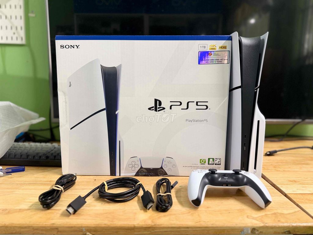 Sony PS5 Slim 2118A 1TB Trắng. Mua bán Thiết bị chơi game tại Quận Cái Răng Cần Thơ được đăng bởi GAMESTORE 1992 hình 1