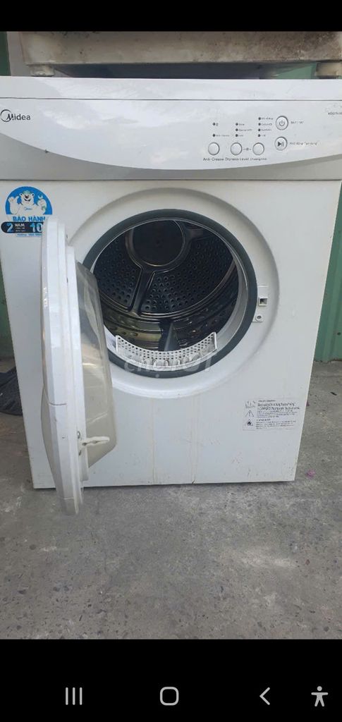 máy sấy quần áo midea 7kg dùng tốt