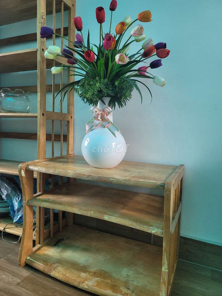 Kệ Tivi Gỗ Thông Vàng Gỗ 3 Tầng 60cm. Mua bán Tủ, kệ gia đình tại Quận Tân Bình Tp Hồ Chí Minh được đăng bởi Nghiệp Trương hình 1
