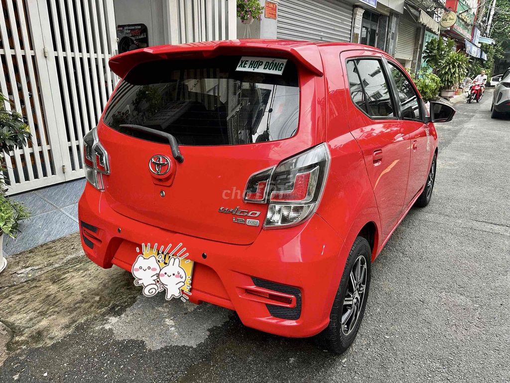 Toyota Wigo AT 2021 автомат бензин 100 тыс. км красный