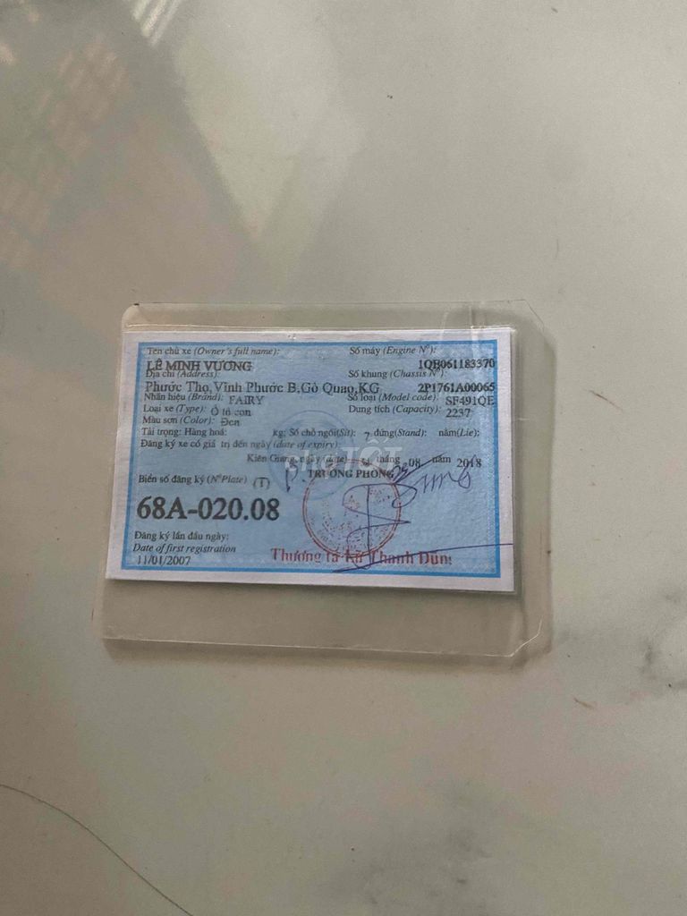 Ssangyong Family 2007 - 652000 km. Mua bán Ô tô tại Thành phố Thuận An Bình Dương được đăng bởi công thiềng hình 8