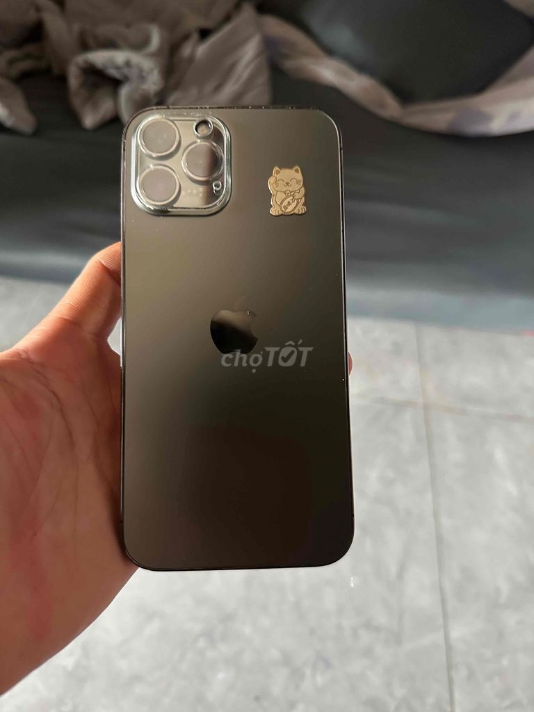Apple iPhone 12 Pro Max 128GB Đen Đã sử dụng. Mua bán Điện thoại tại Huyện Cầu Ngang Trà Vinh được đăng bởi Châu Bèo hình 1