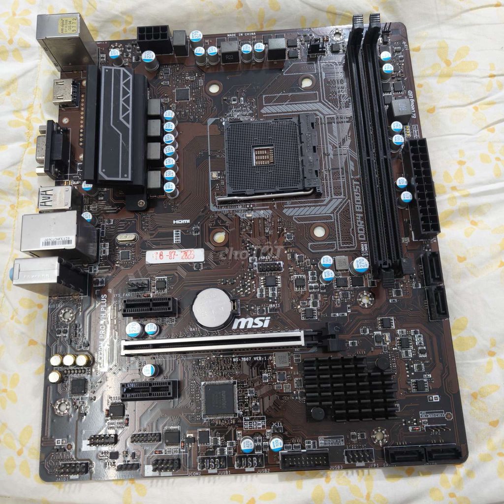 Xác msi A320m. Mua bán Linh kiện (RAM, Card...) tại Thành phố Vũng Tàu Bà Rịa - Vũng Tàu được đăng bởi T hình 1