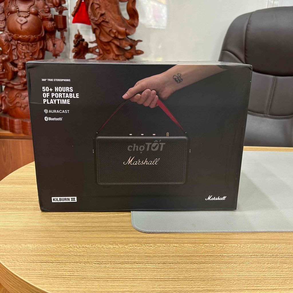 Loa Bluetooth Marshall Kilburn 3 Đen máy mới. Mua bán Tivi, Âm thanh tại Thành phố Buôn Ma Thuột Đắk Lắk được đăng bởi Nguyễn Hoàng hình 1