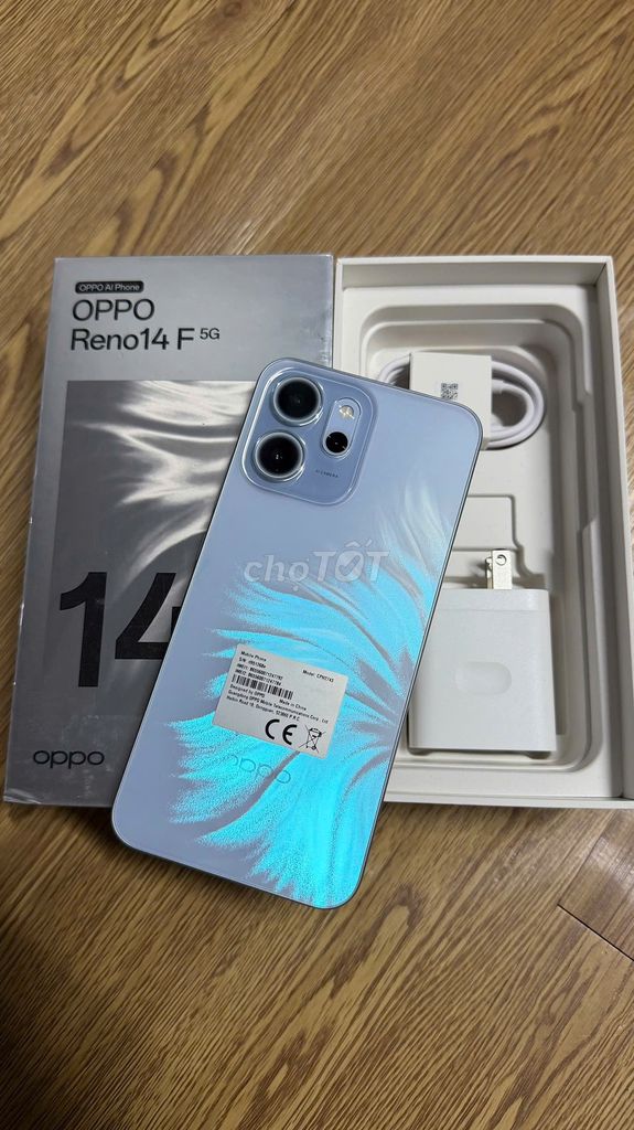 OPPO Reno14 F 5G 12GB/256GB Xanh. Mua bán Điện thoại tại Huyện Bình Chánh Tp Hồ Chí Minh được đăng bởi GIA PHÁT ĐIỆN MÁY SỈ LẺ hình 1