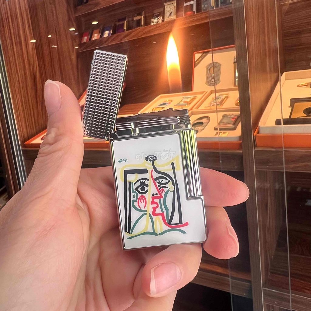 Bật lửa ST Dupont Sơn mài Picasso. Mua bán Đồ sưu tầm, đồ cổ tại Quận Long Biên Hà Nội được đăng bởi Thế Giới Bật Lửa Nam Hiền 188Ngọc Thụy Long Biên hình 1