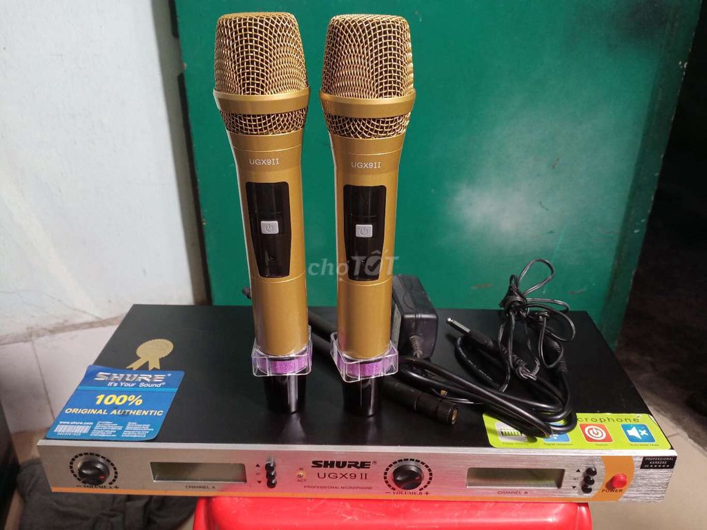 Micro Shure UGX 9ii . Mua bán Tivi, Âm thanh tại Quận Bình Tân Tp Hồ Chí Minh được đăng bởi chuyên sửa chữa amply Class D  hình 1