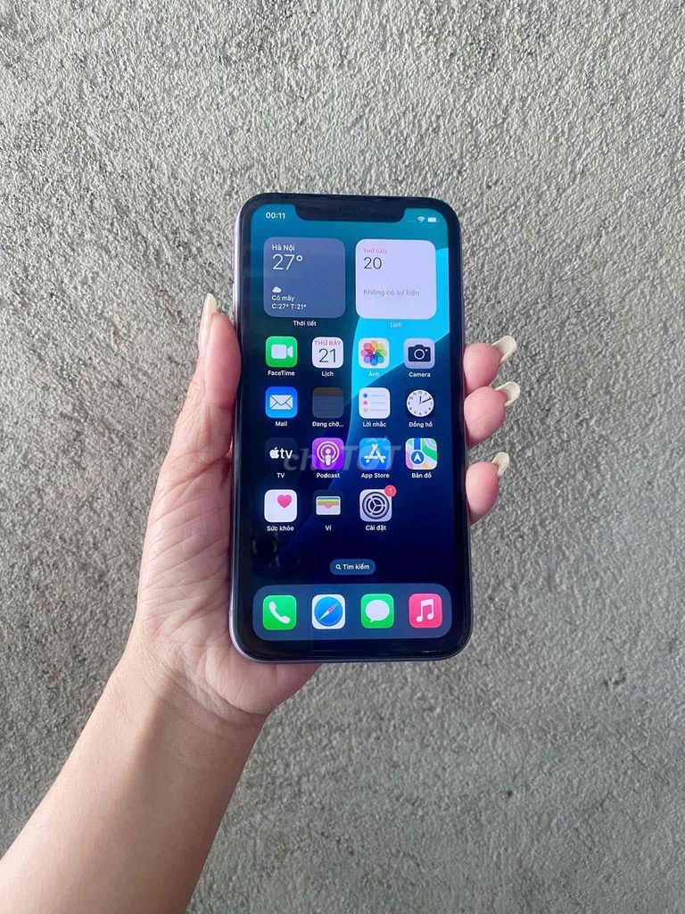 iPhone 11 128GB Tím. Mua bán Điện thoại tại Quận Nam Từ Liêm Hà Nội được đăng bởi Linhhhh hình 1