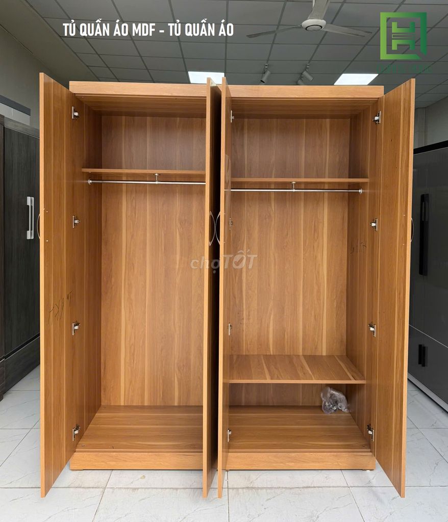 TỦ QUẦN ÁO MDF-TỦ QUẦN ÁO_TỦ QUẦN ÁO MDF$TỦ MDF %%. Mua bán Tủ, kệ gia đình tại Quận 3 Tp Hồ Chí Minh được đăng bởi NỘI THẤT NHÀ XINH hình 1