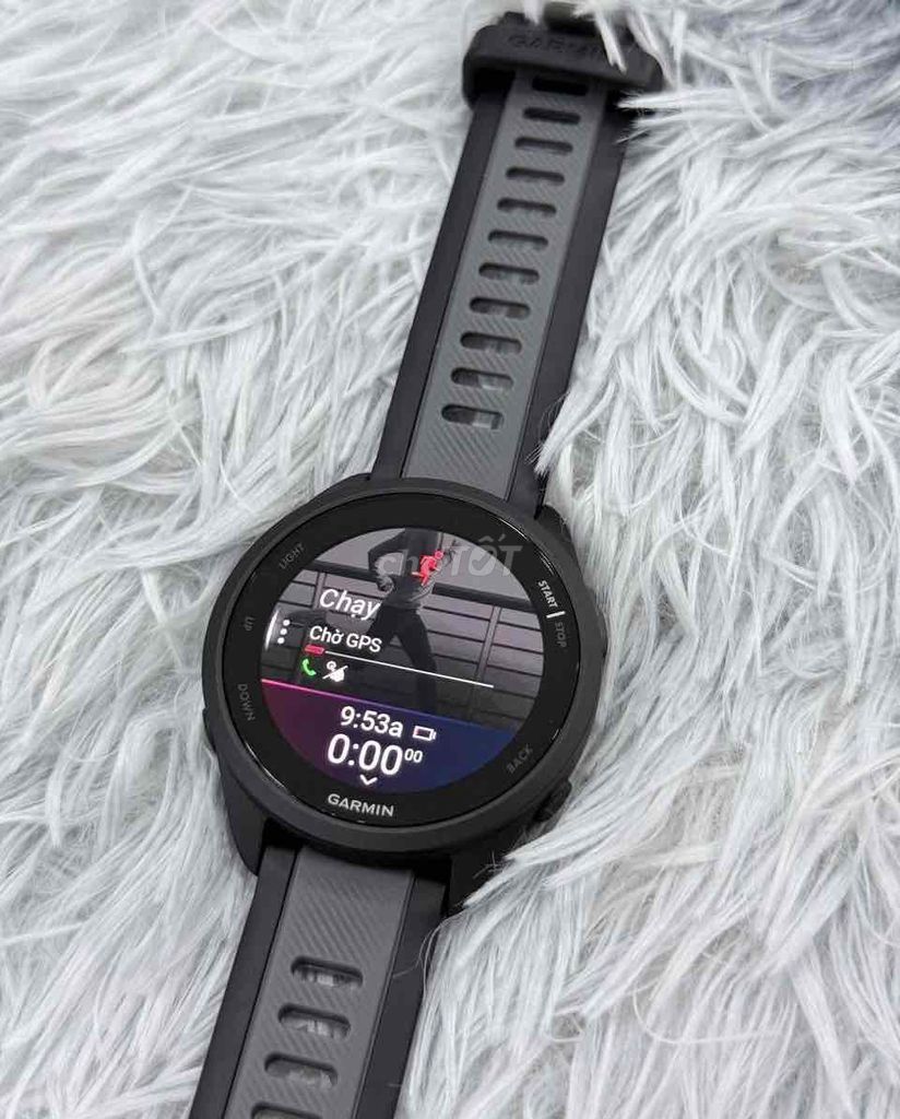 Garmin Forerunner 165 Đen BH 4/2028 đẹp 99. Mua bán Thiết bị đeo thông minh tại Quận 5 Tp Hồ Chí Minh được đăng bởi Phan Thế Phong  hình 1