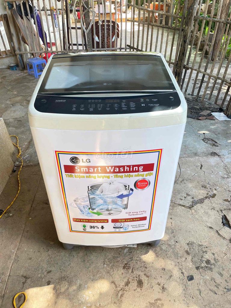 Thanh Lý Máy Giặt LG inverter 9,5kg