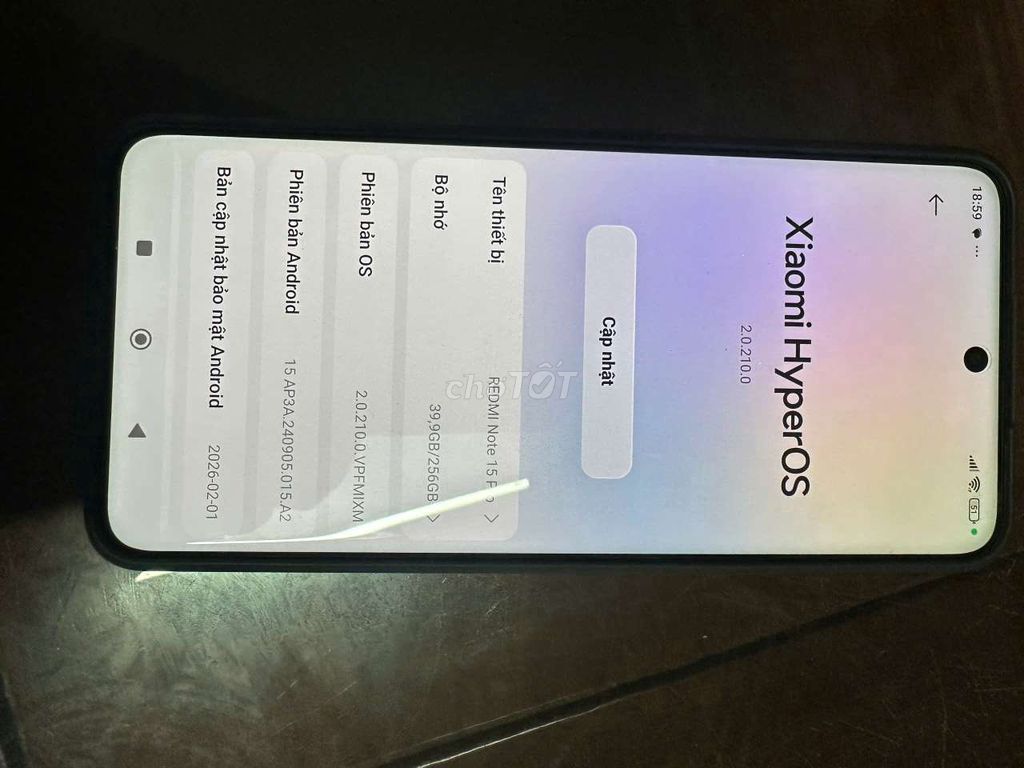 Xiaomi Redmi Note 15 Pro 256GB. Mua bán Điện thoại tại Quận Liên Chiểu Đà Nẵng được đăng bởi anh quoc hình 1