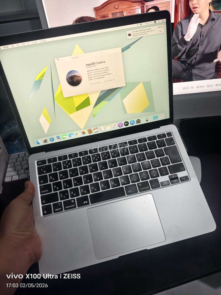 Apple MacBook Air 2020 i3 8GB/256GB. Mua bán Laptop tại Thành phố Trà Vinh Trà Vinh được đăng bởi Thái Pt hình 1