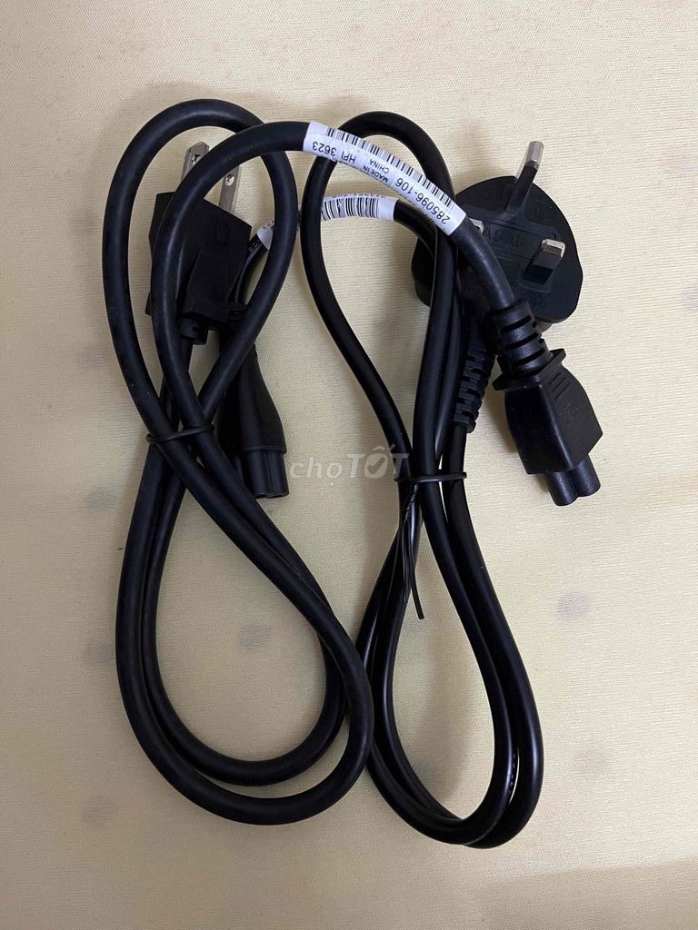 Dây nguồn laptop HP 3 chấu Đen. Mua bán Phụ kiện (Màn hình, Chuột...) tại Quận 3 Tp Hồ Chí Minh được đăng bởi Nguyên hình 1