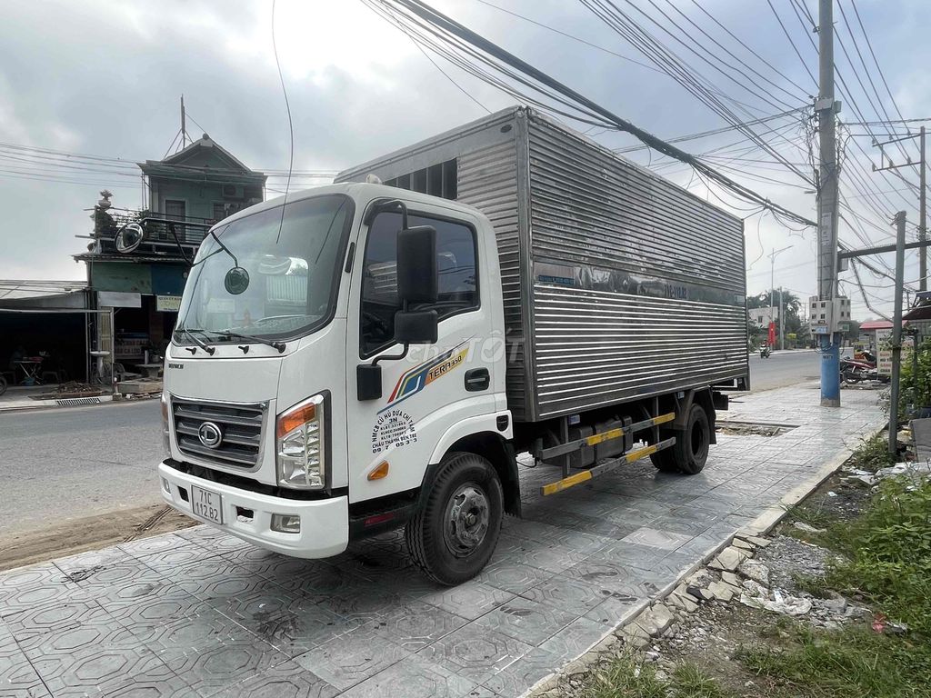 Bán Teraco 3t5 thùng 5m đời 2021, xe đẹp zin đét. Mua bán Xe tải, xe ben tại Thành phố Dĩ An Bình Dương được đăng bởi xetaigiare hình 2
