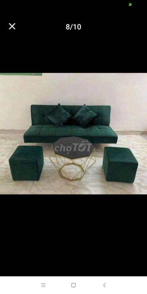 Sofa giường Nệm mút tiện dụng 1.7m,ship miễn phí . Mua bán Bàn ghế tại Quận 12 Tp Hồ Chí Minh được đăng bởi hồng kỳ hình 1