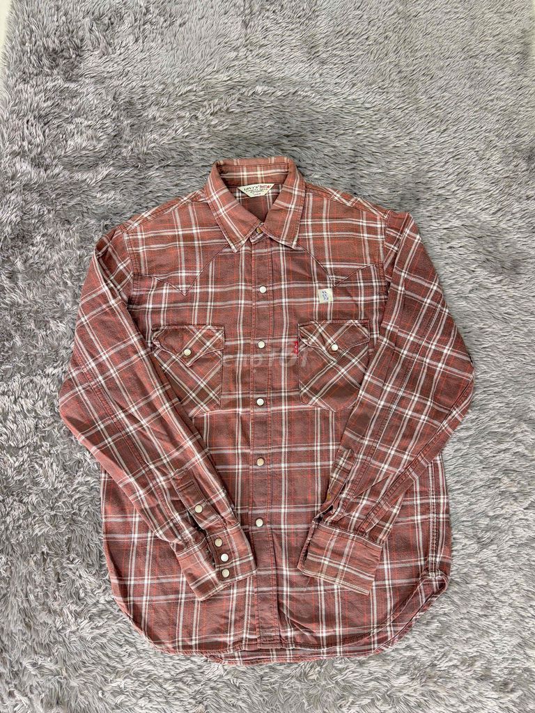 Áo sơ mi Levis vải dày L-XL Nâu. Mua bán Quần áo tại Huyện Phú Tân An Giang được đăng bởi Quoc Anh Ntv hình 1