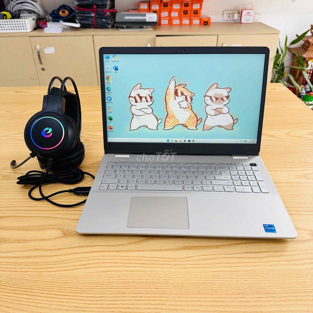 Dell 3500 i5-1135G7 15.6 FHD 8GB/256GB Bạc. Mua bán Laptop tại Quận Cầu Giấy Hà Nội được đăng bởi Laptopplusvn hình 1