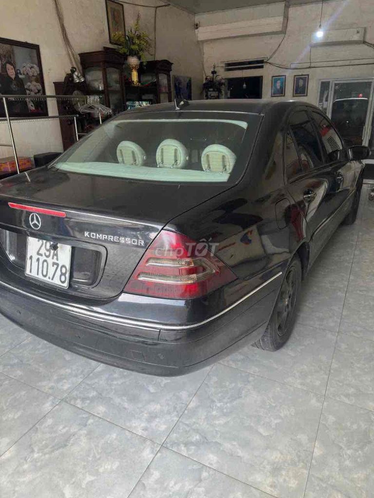 Mercedes Benz C Class 2003 C200k - 25000 km. Mua bán Ô tô tại Thành phố Thái Nguyên Thái Nguyên được đăng bởi Nguyen Duong hình 7