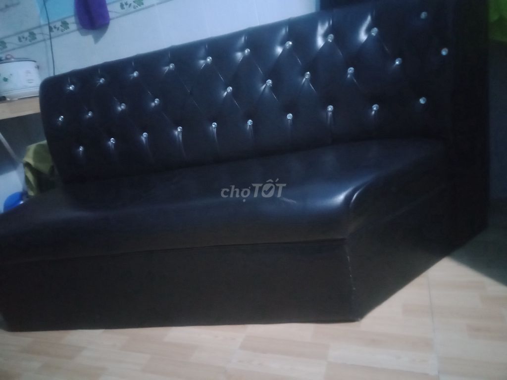 Ghế sofa da Đen đã sử dụng. Mua bán Bàn ghế tại Thị xã Tân Uyên Bình Dương được đăng bởi Chí Nguyện Hồ hình 1