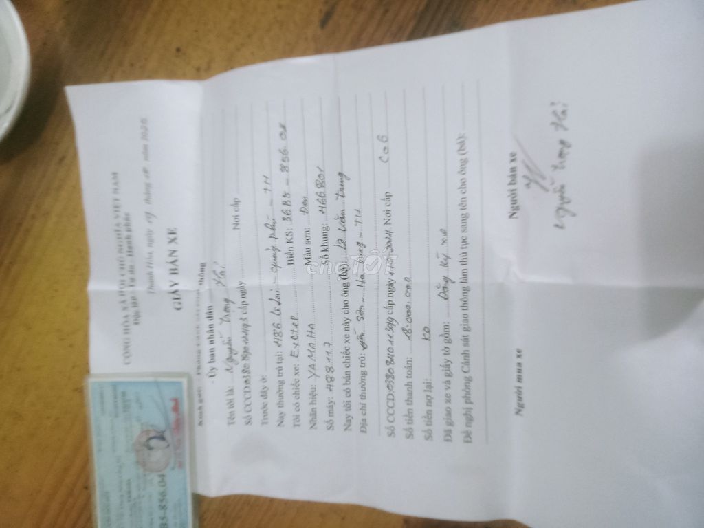 Bạn nào mua ib cho mình nhé. Mua bán Xe máy tại Huyện Hà Trung Thanh Hóa được đăng bởi trung hình 3