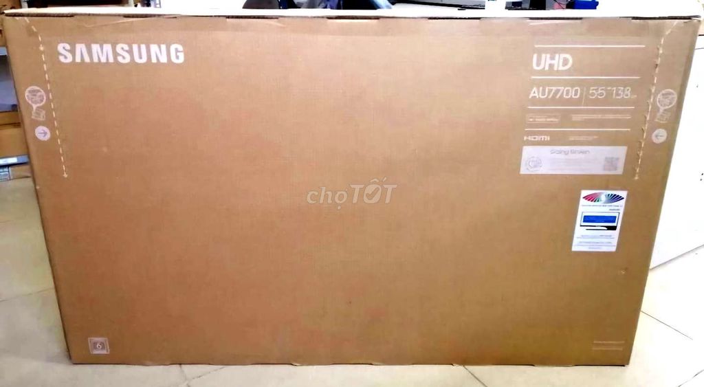 TV Samsung 55AU7700 55in GIỌNG NÓI Bảo Hành 2/2026