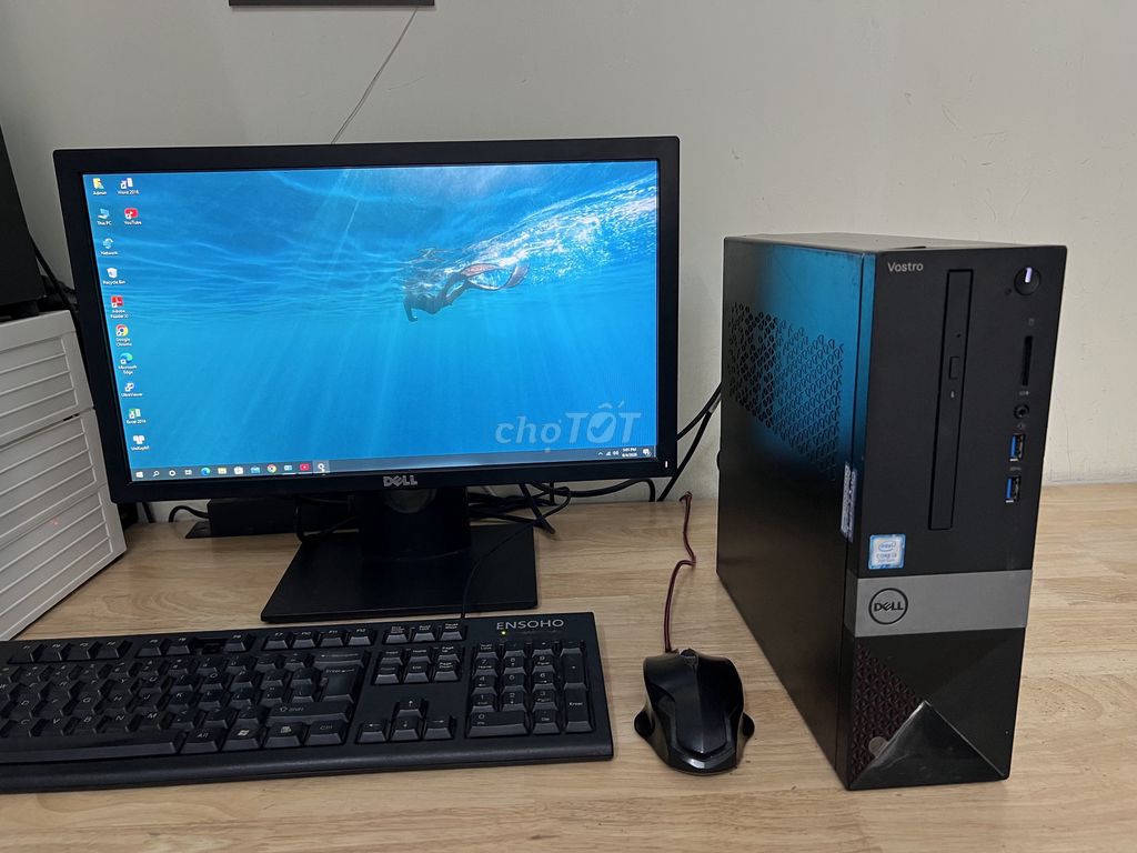 Bộ máy bàn Dell CPU I3 9100/ 8G Ram  - Màn Dell 19. Mua bán Máy tính để bàn tại Quận Tây Hồ Hà Nội được đăng bởi MayTinhGiaReHaNoi hình 1