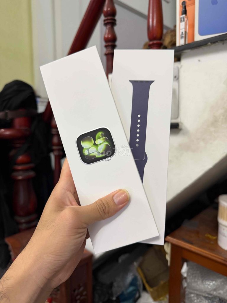 Apple Watch Series 11 Bạc 46mm new seal chưa actie. Mua bán Thiết bị đeo thông minh tại Quận 12 Tp Hồ Chí Minh được đăng bởi Hoàng minh tiến  hình 1