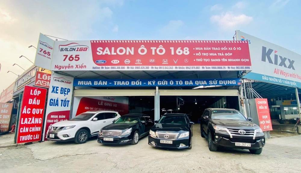 Salon ô tô Huy Hoàng Mua bán trao đổi ký gửi xe đã qua sử dụng