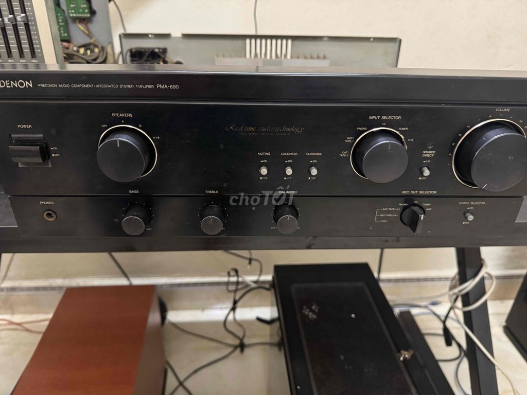 Amply Denon PMA-690 Đen. Mua bán Tivi, Âm thanh tại Quận Long Biên Hà Nội được đăng bởi Thiên Hùng hình 1