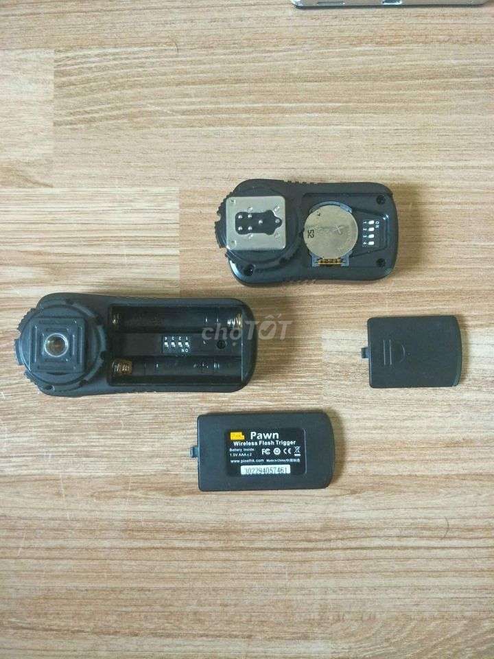 Bộ đk đèn flash không dây máy ảnh Cannon, Nikon