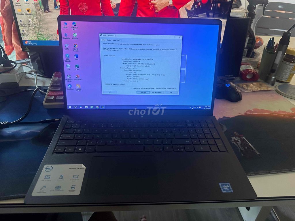 Dell Inspiron 15 Celeron N4020 4GB/256GB. Mua bán Laptop tại Thành phố Thủ Đức Tp Hồ Chí Minh được đăng bởi Hoà Đức Nguyễn hình 1