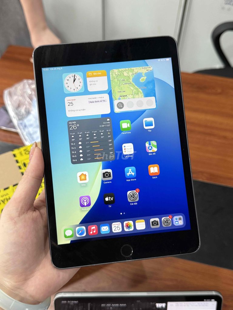 pass mini5 64G nguyên zin. Mua bán Máy tính bảng tại Quận Hoàng Mai Hà Nội được đăng bởi Lã Bình iPad hình 4