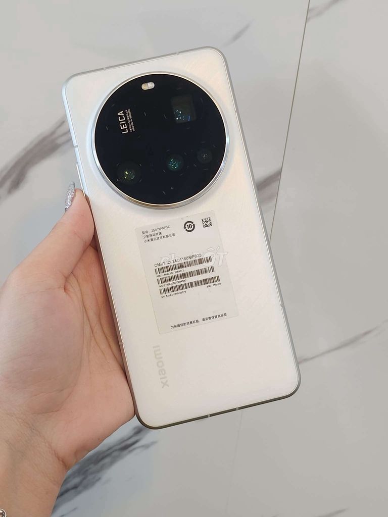 Xiaomi 15 Ultra 12/256GB Trắng. Mua bán Điện thoại tại Thị xã Ninh Hòa Khánh Hòa được đăng bởi Văn Chính Mobile hình 1