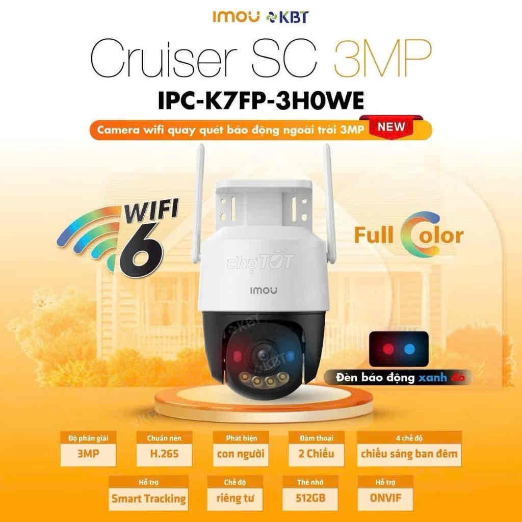 Camera an ninh Imou Cruiser SC 3MP. Mua bán Máy ảnh, Máy quay tại Huyện Hoài Đức Hà Nội được đăng bởi Bùi Văn Thọ hình 1
