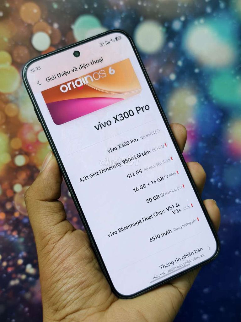 Vivo X300 Pro 512GB Đen. Mua bán Điện thoại tại Thành phố Biên Hòa Đồng Nai được đăng bởi Thạch Minh Sơn hình 1